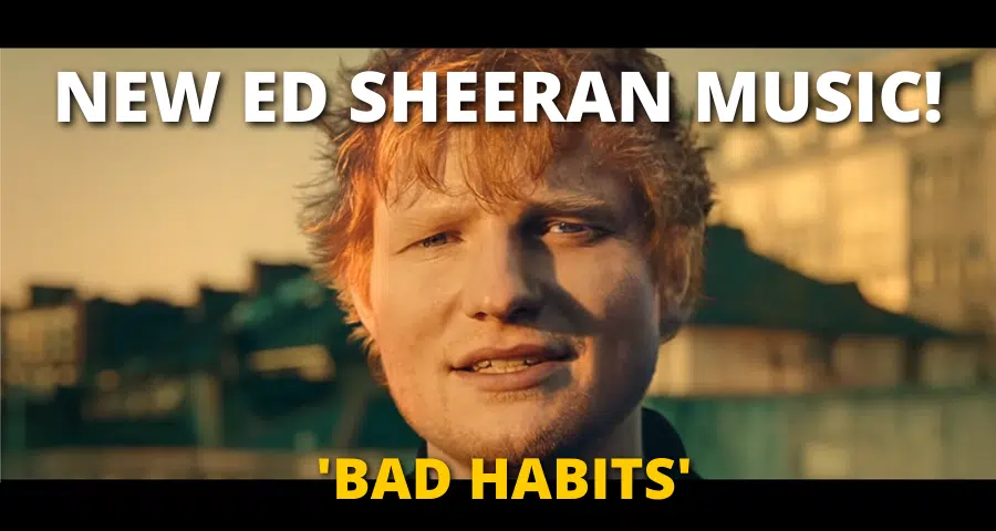 VIDEO: New Music From Ed Sheeran!