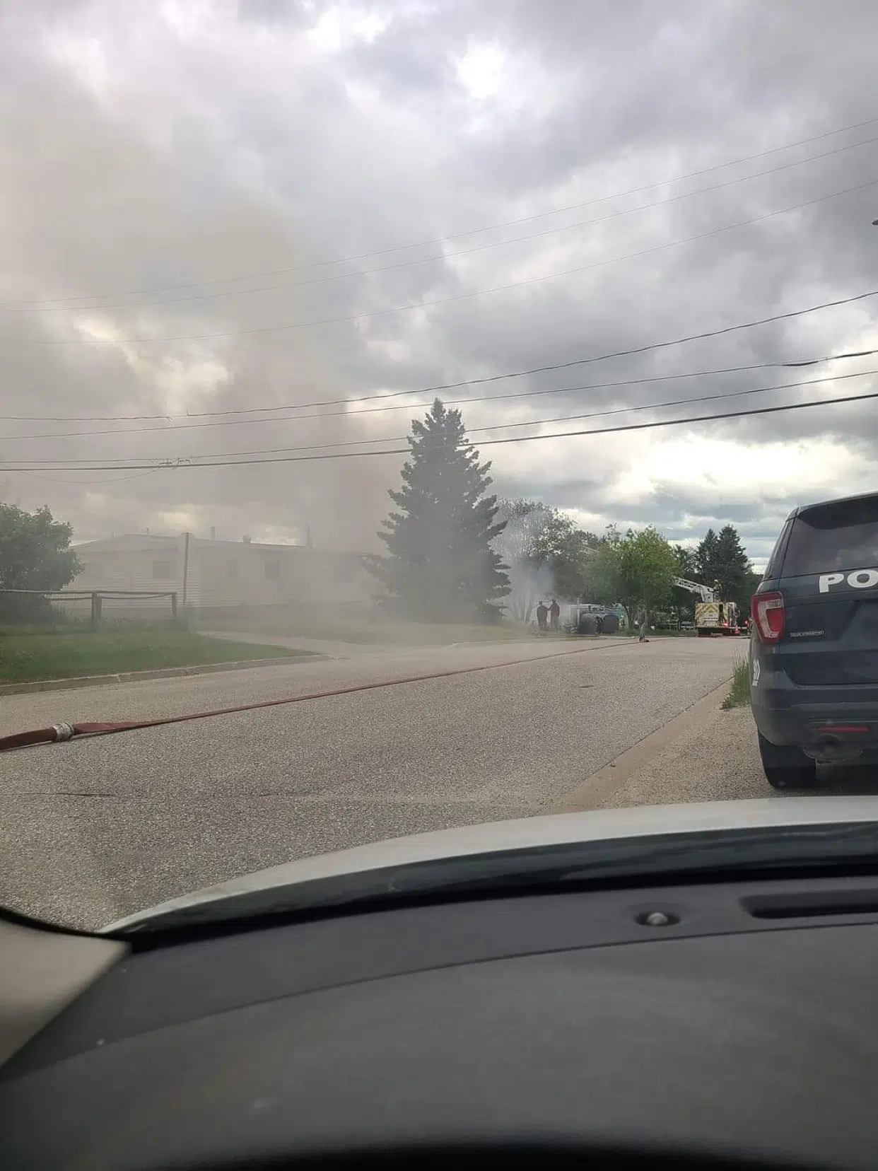 UPDATE: Dryden Fire Service Puts Out Hillcrest Fire