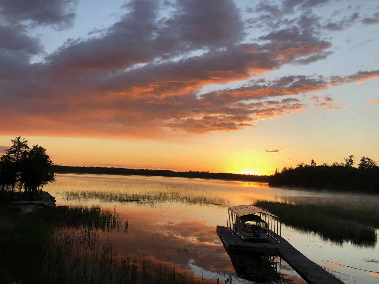 Sunrise Over Eagle Lake