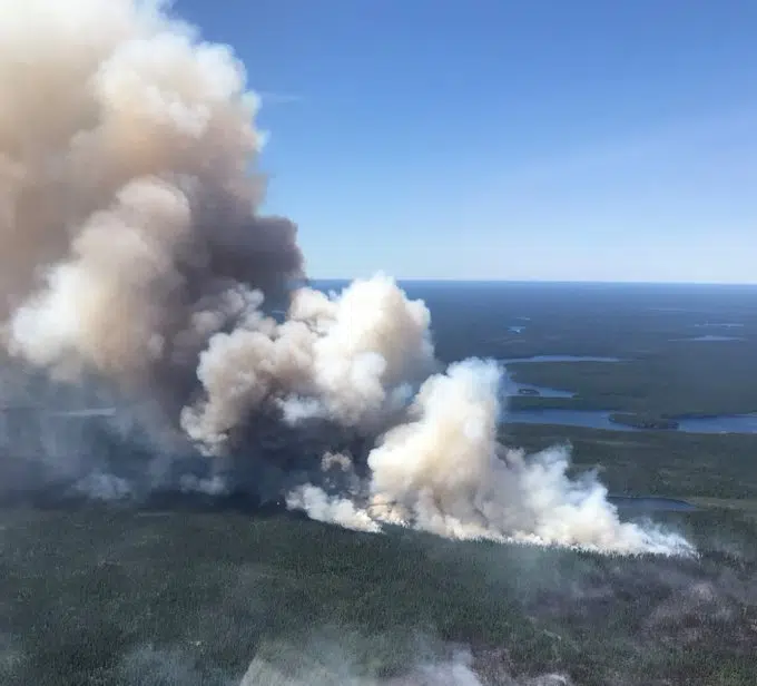 MNRF Reporting 83 Fires Not Under Control
