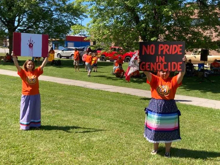 Canada Day Rally For Reflection And Action