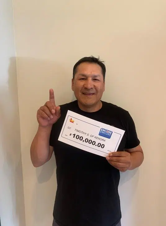 Kenora Man $100,000 Richer