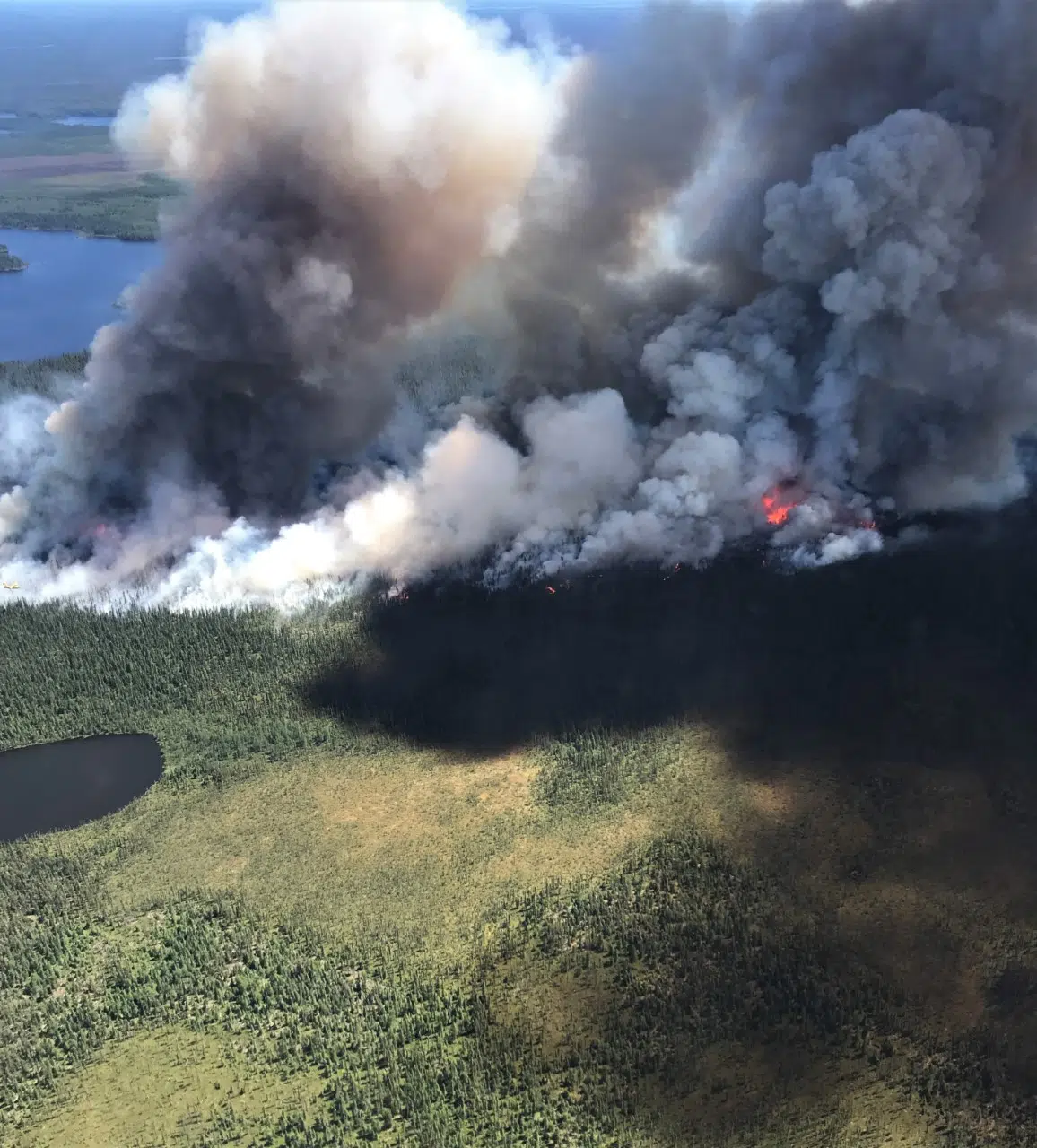 Red Lake Evacuation Still Likely, Fire 16 & 67 Merge