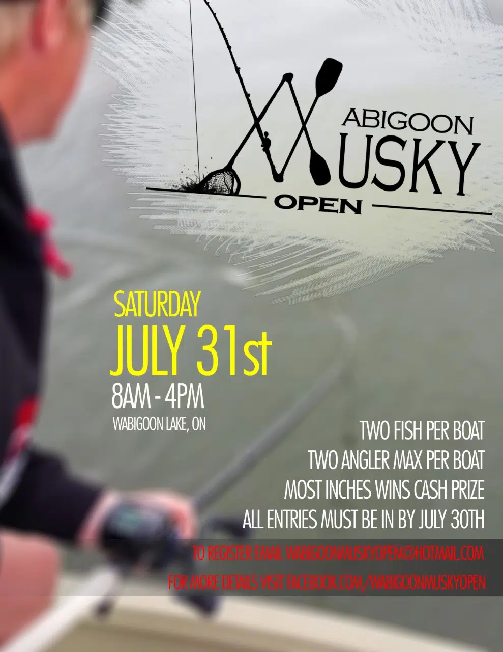 Registration Open For Wabigoon Musky Open