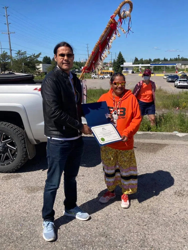 Residential School Walk Of Hope/Healing Reaches Dryden