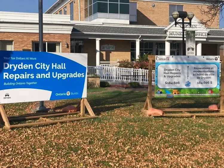 Much-Needed Facelift For Dryden City Hall