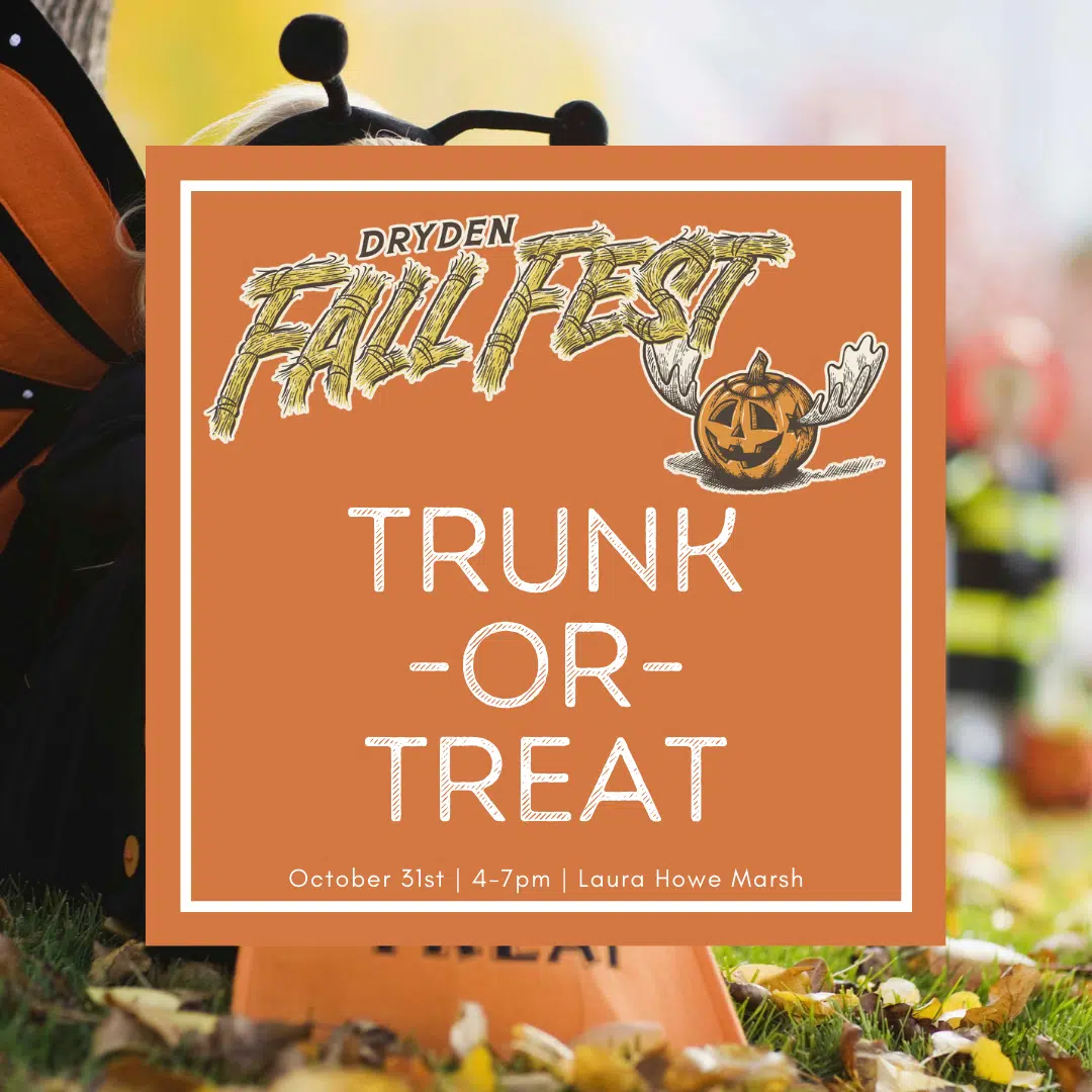Dryden Fall Fest Wraps With Trunk Or Treat On Halloween
