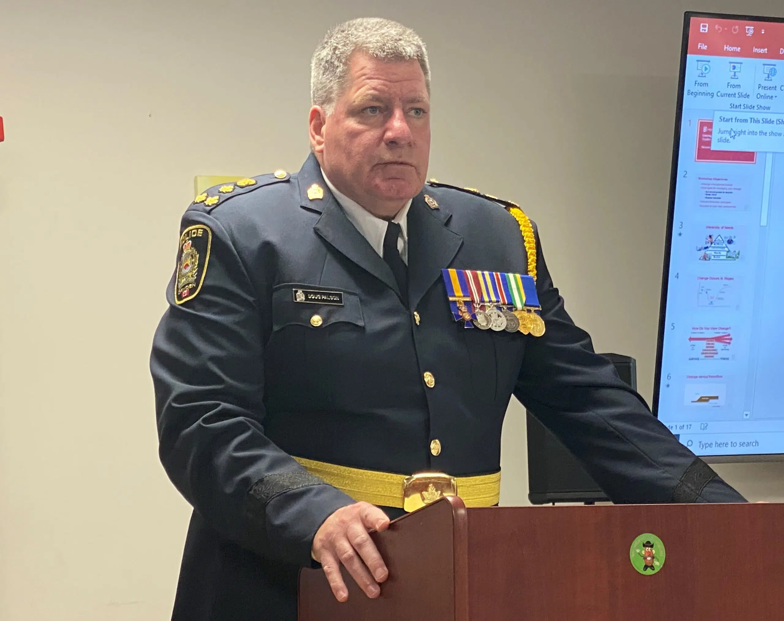 Chief Palson Reflects On Time With Dryden Police