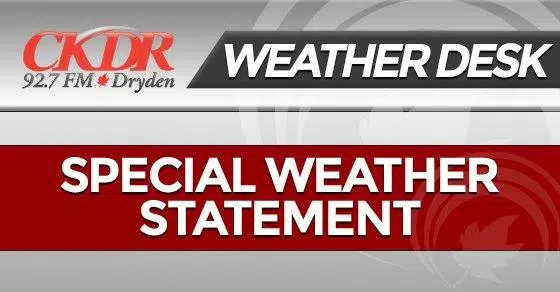 Special Weather Statement Issued