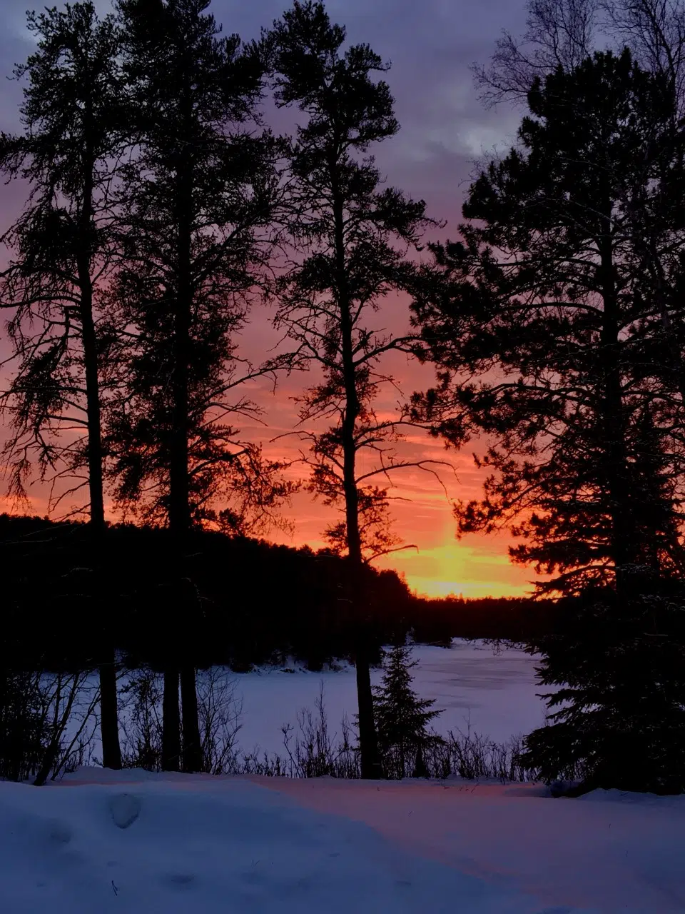 Eagle River Sunset