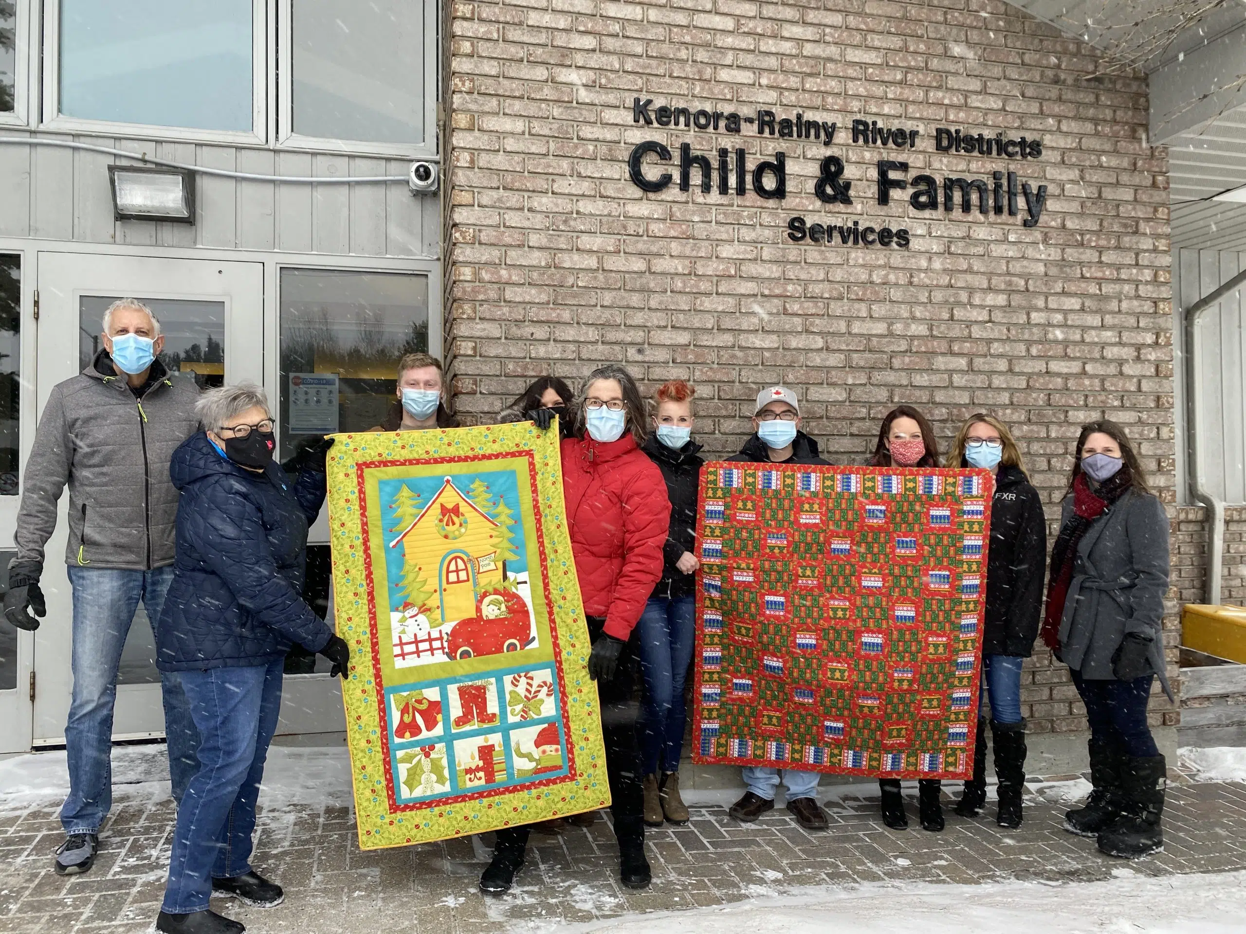 Retired Teachers Donate Quilts For Kids In Care