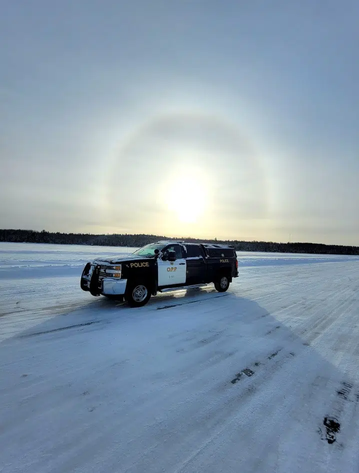 Lac Seul Ice Road