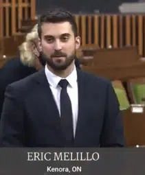 Eric Melillo Votes Against Emergencies Act