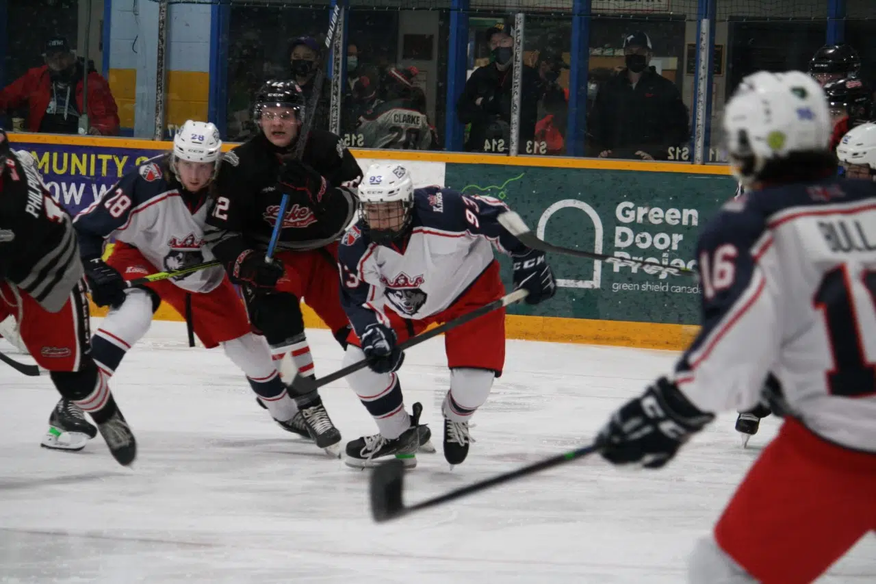 Ice Dogs Win Hometown Celebration Game