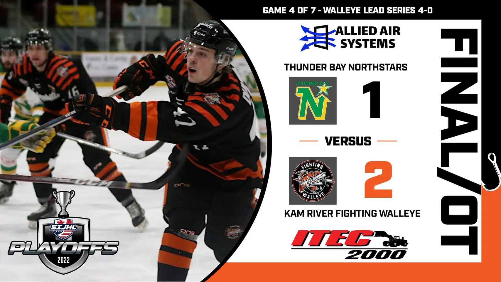 Kam River Headed To SIJHL Final