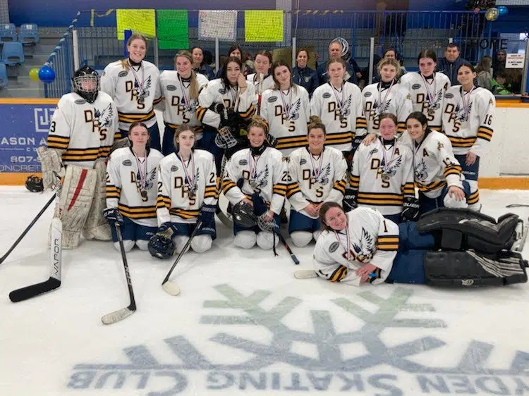 Dryden Eagles Girls Claim Silver In Hockey