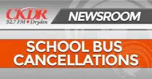 Wednesday School Bus Cancellations