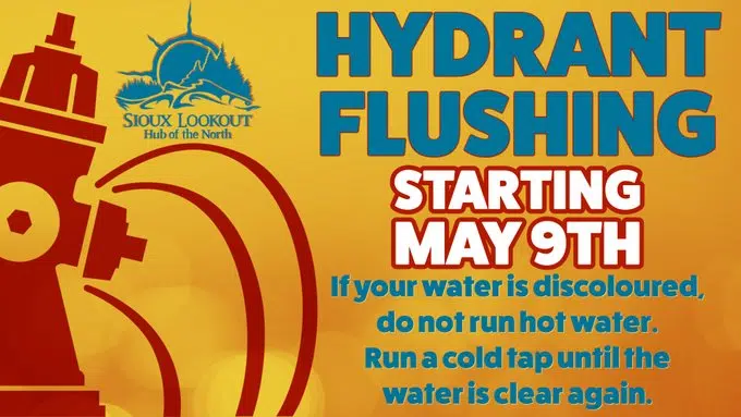 Hydrant Flushing In Dryden/Sioux Lookout