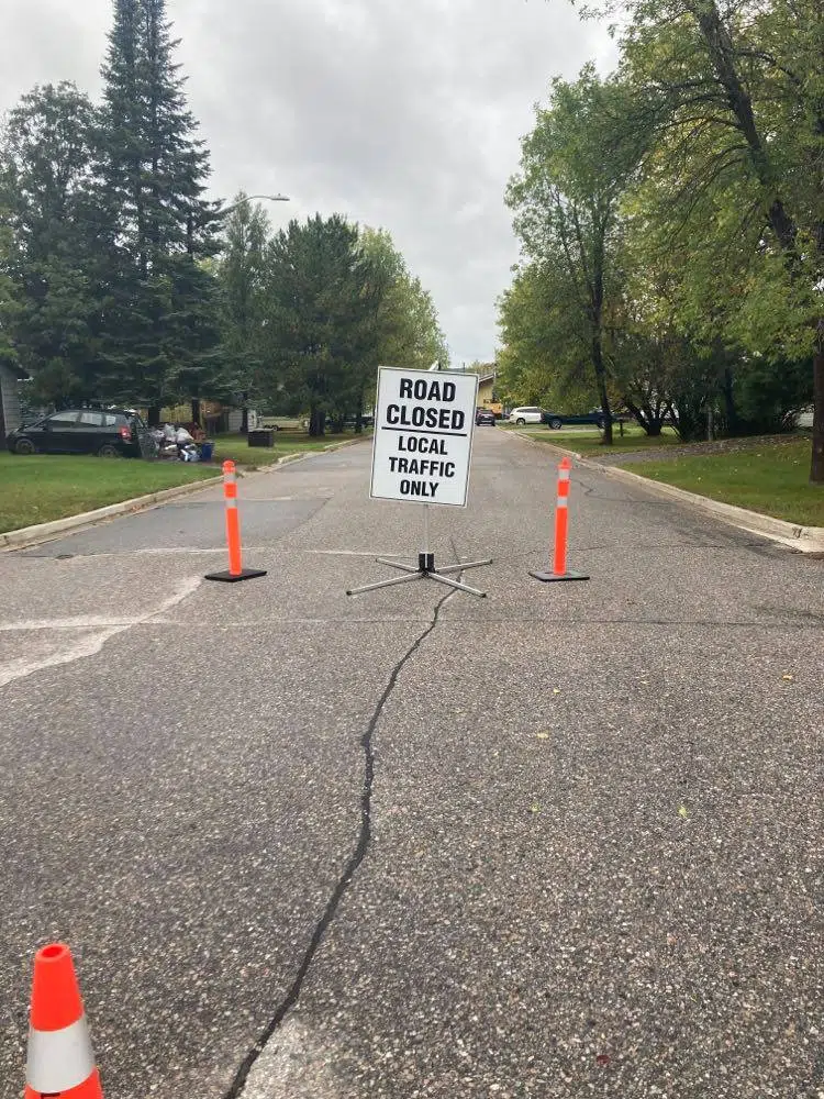 Road Closure In Dryden