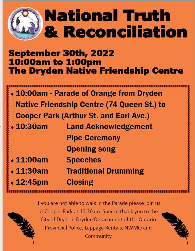 Truth And Reconciliation Day In Dryden