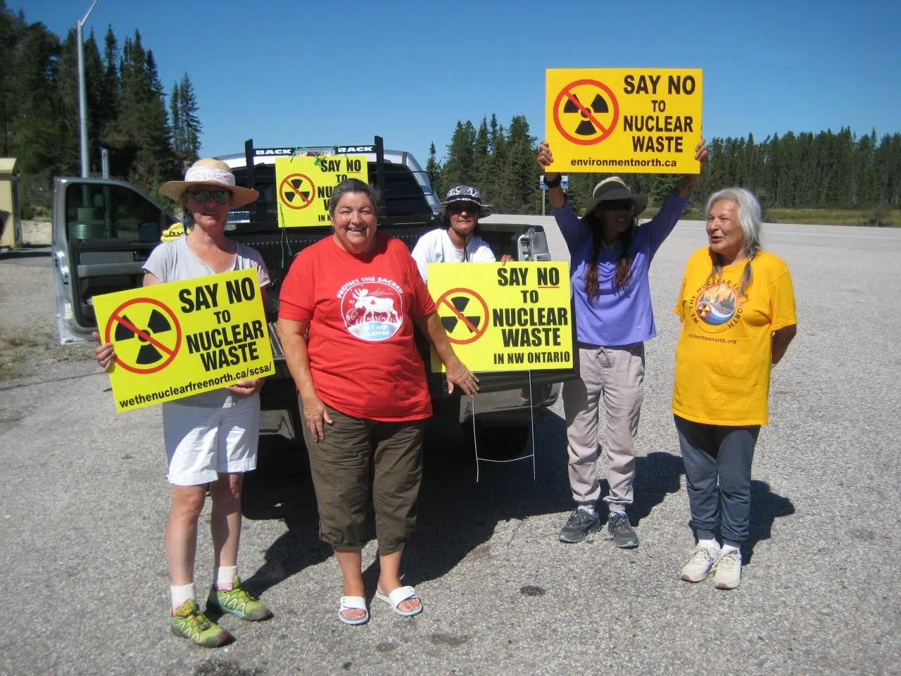 Peaceful Walk Against Nuclear Waste Resumes