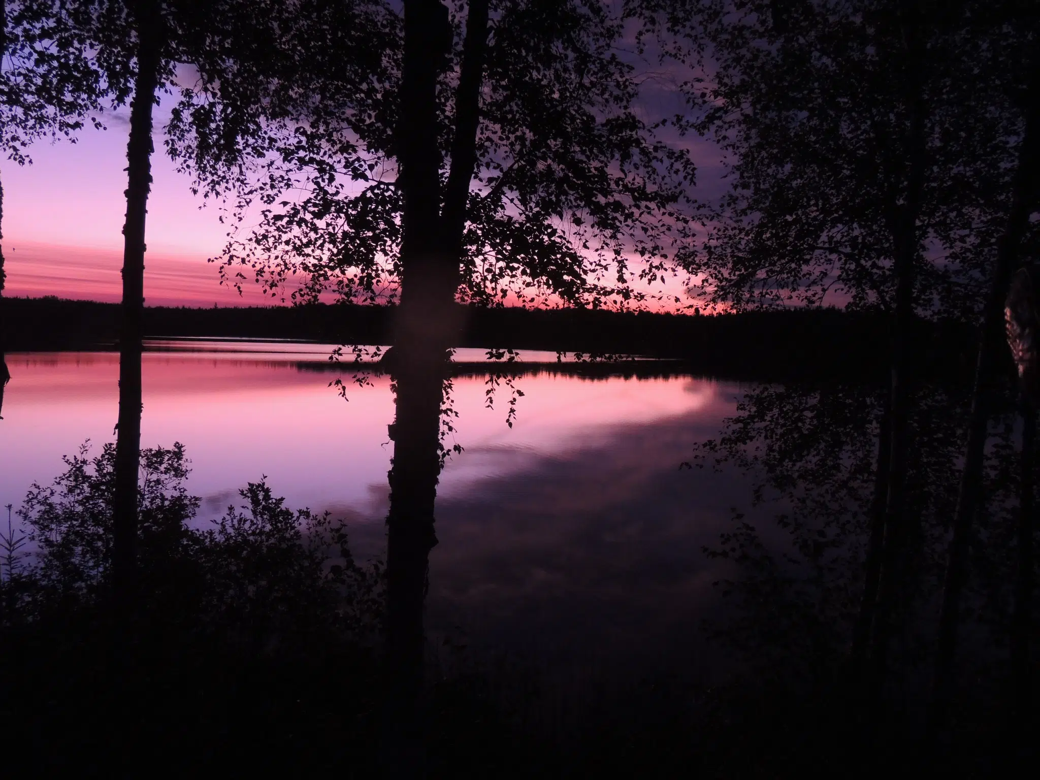 Sunrise Over Spine Lake