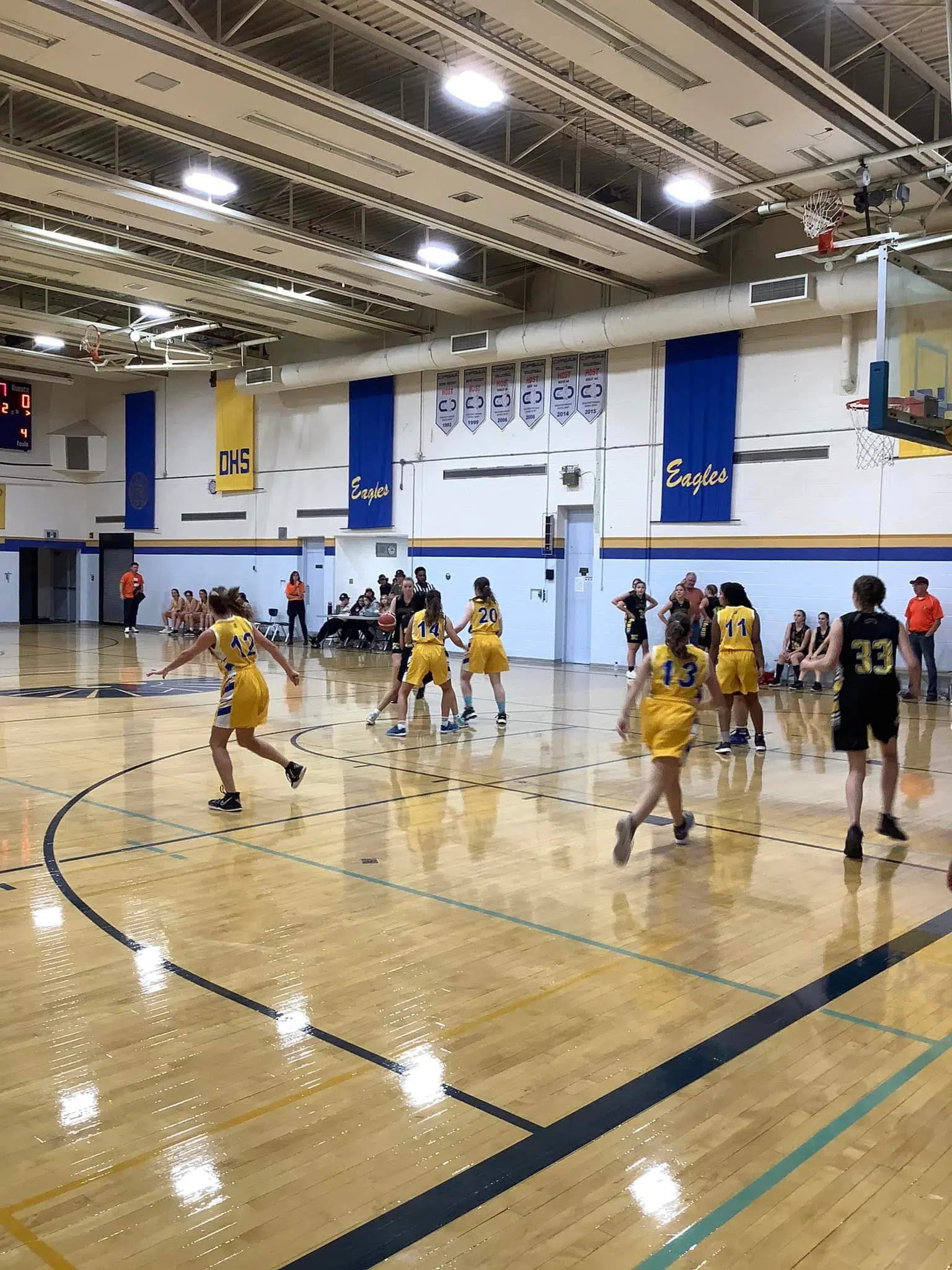 Dryden Eagles Host Fort Frances In Court Sports