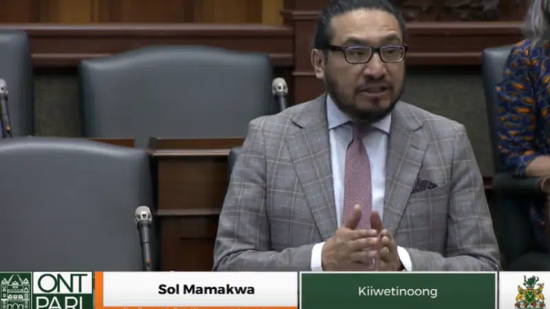 Sol Mamakwa Shares Concerns Over Bill-7