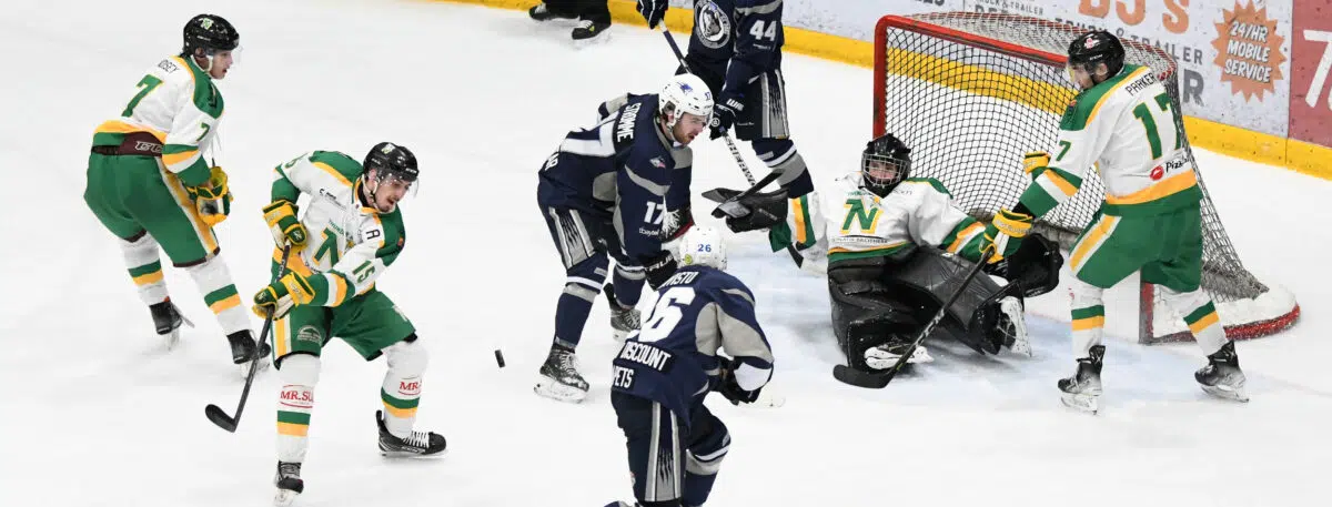 Ice Dogs Score Late To Earn Win In Thunder Bay