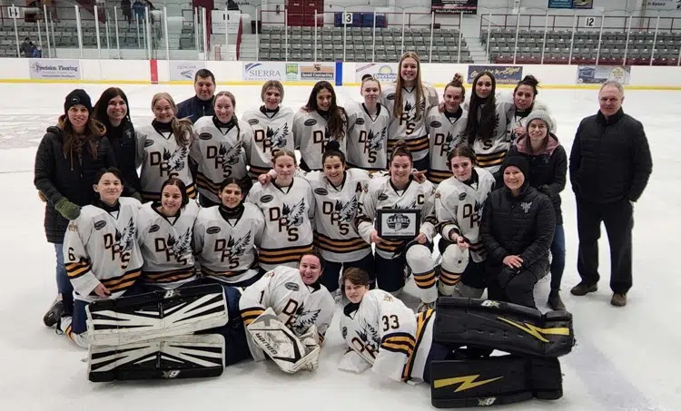 Eagles Girls Hockey Team Win K-Town Classic