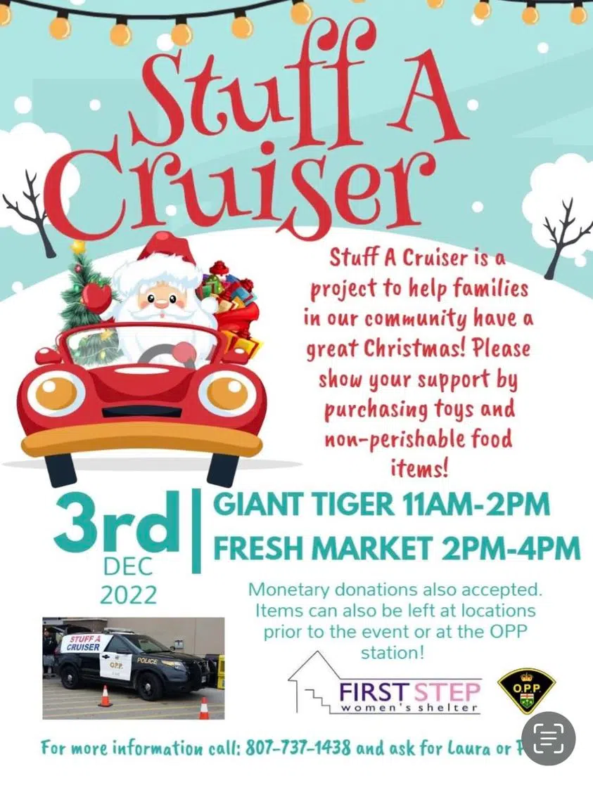 Stuff A Cruiser Dryden Today/Sioux Lookout Tomorrow