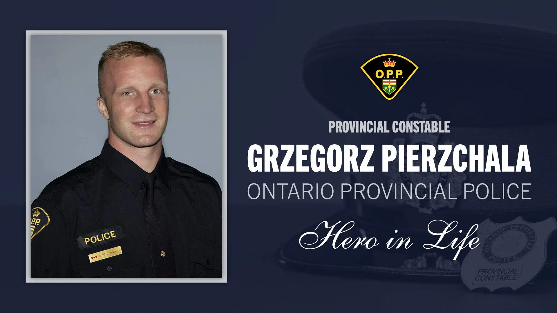 Funeral For Fallen OPP Officer Taking Place Today