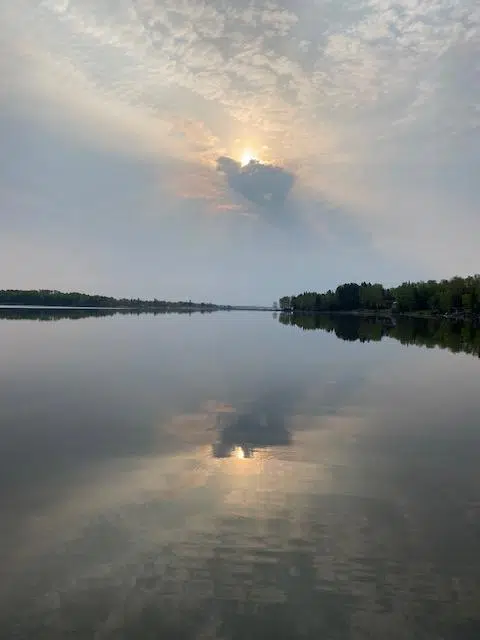 Wabigoon Lake - Mirror Sunrise On The West Arm