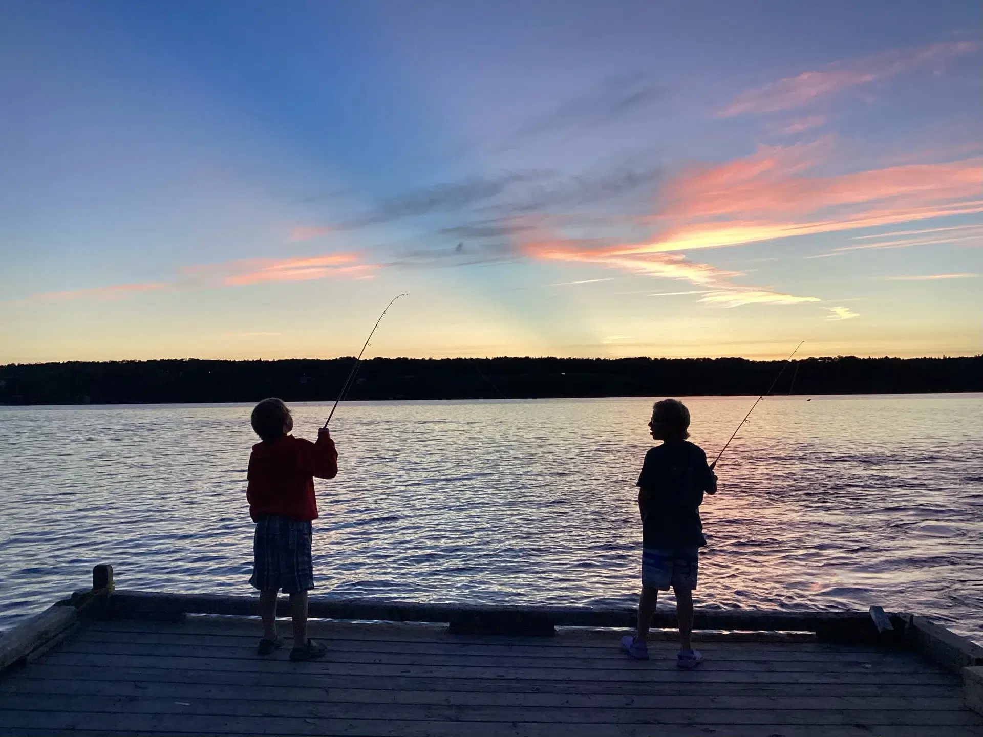 Fishing Off The Dock