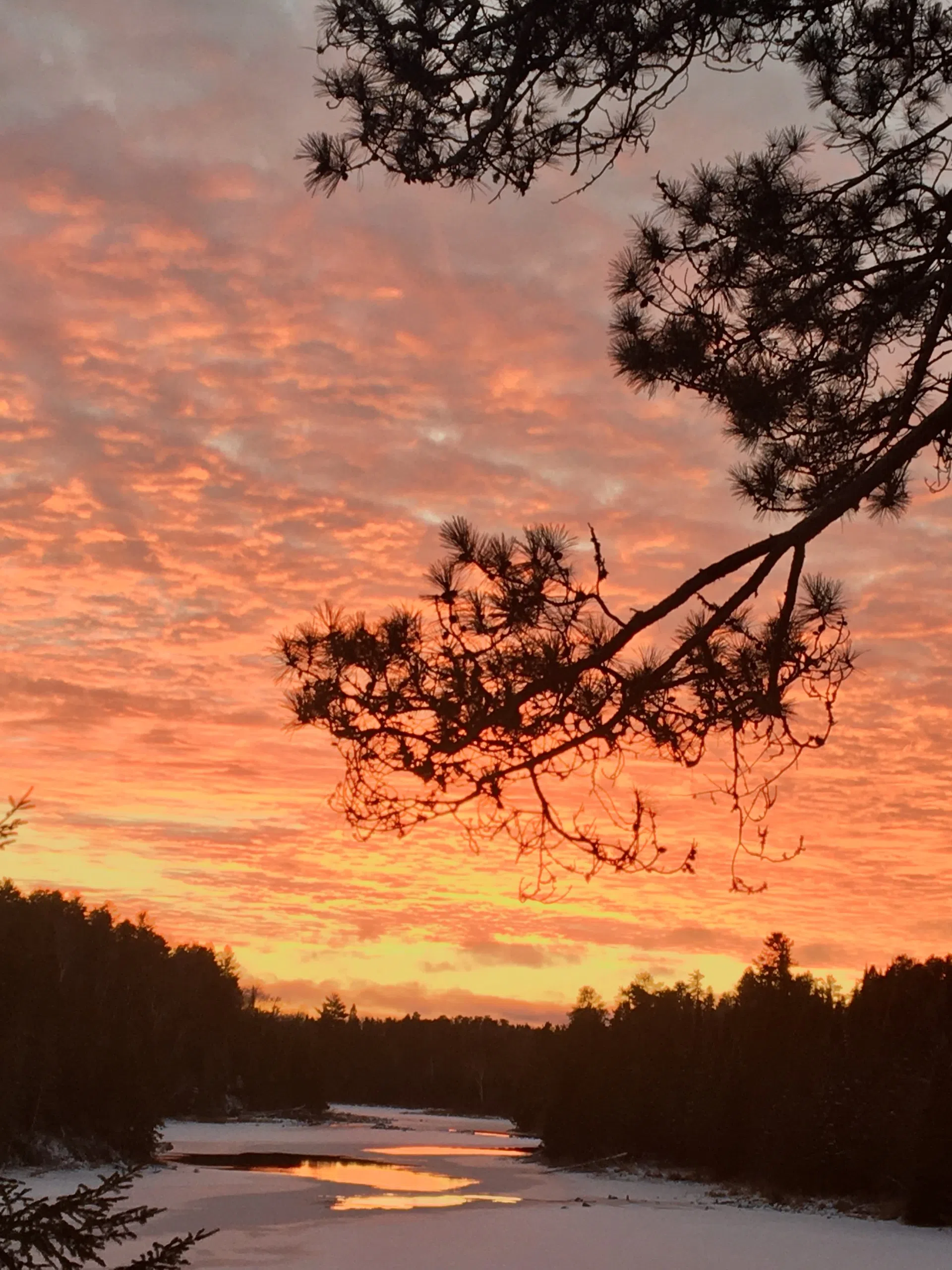 Eagle River Sunset