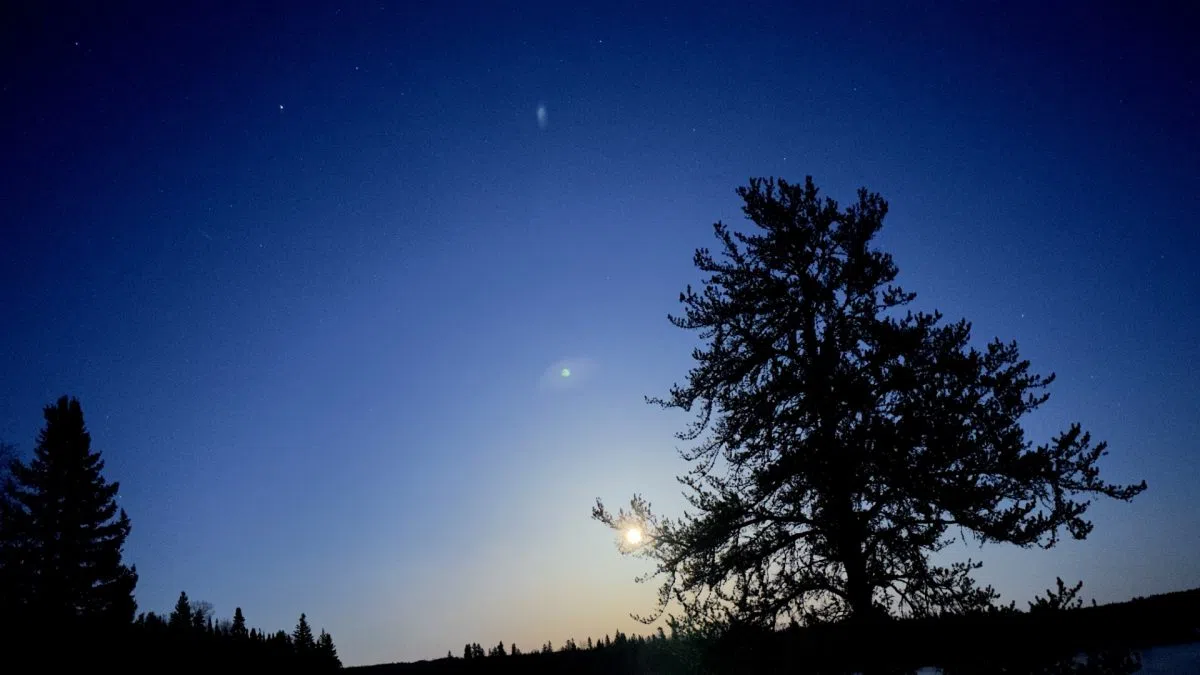 Bright Full Moon Over Avery Lake | CKDR