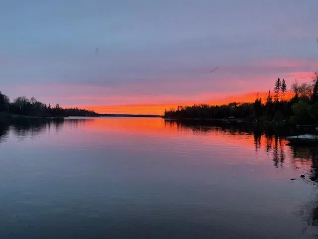 Red Lake Sunset
