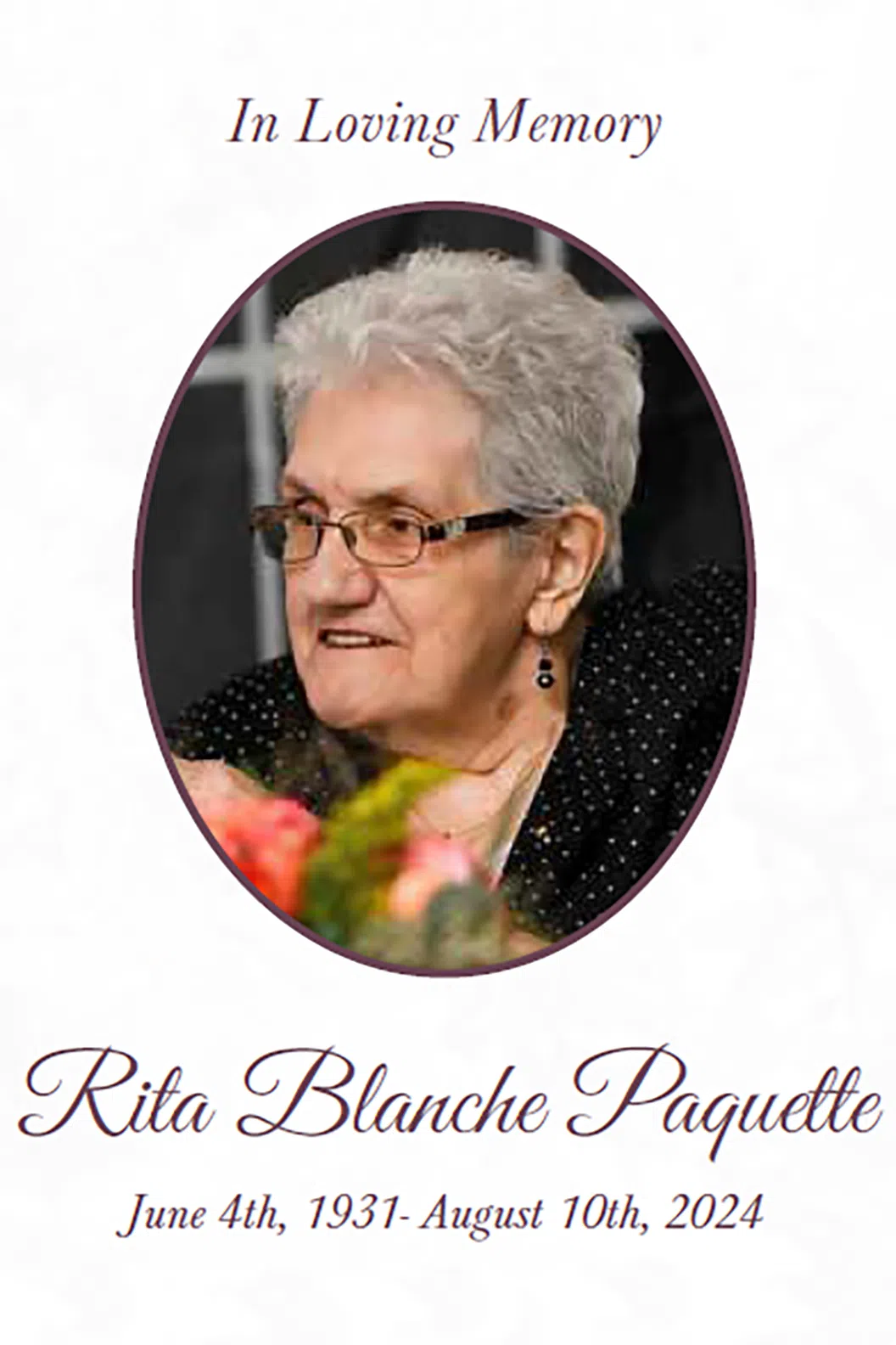 Rita Marie Blanche Paquette