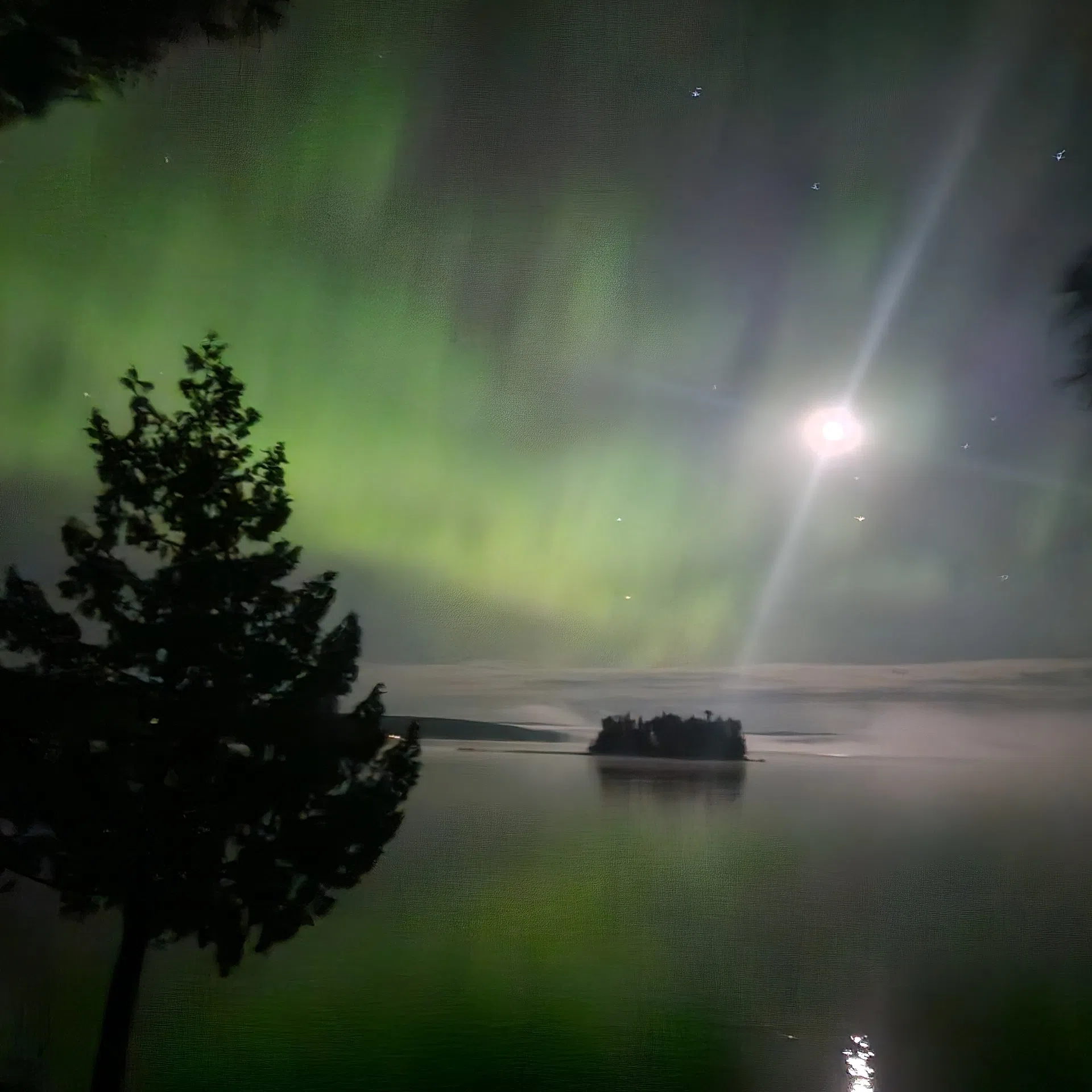 Thunder Lake Northern Lights