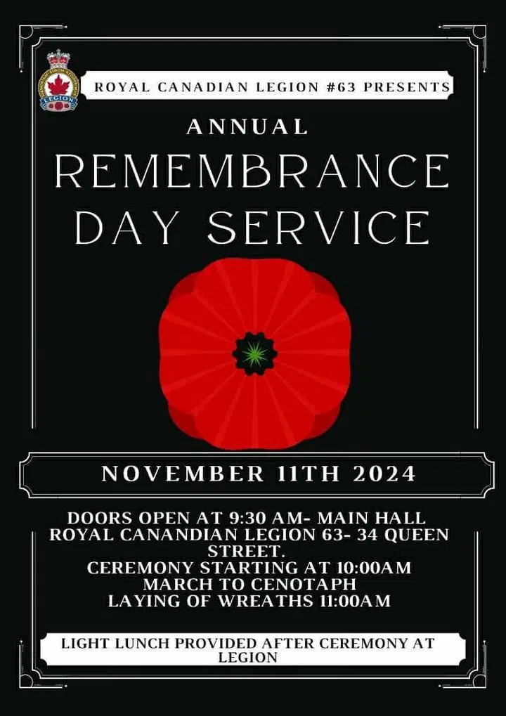 Remembrance Day 2024 - Dryden - INTERVIEW