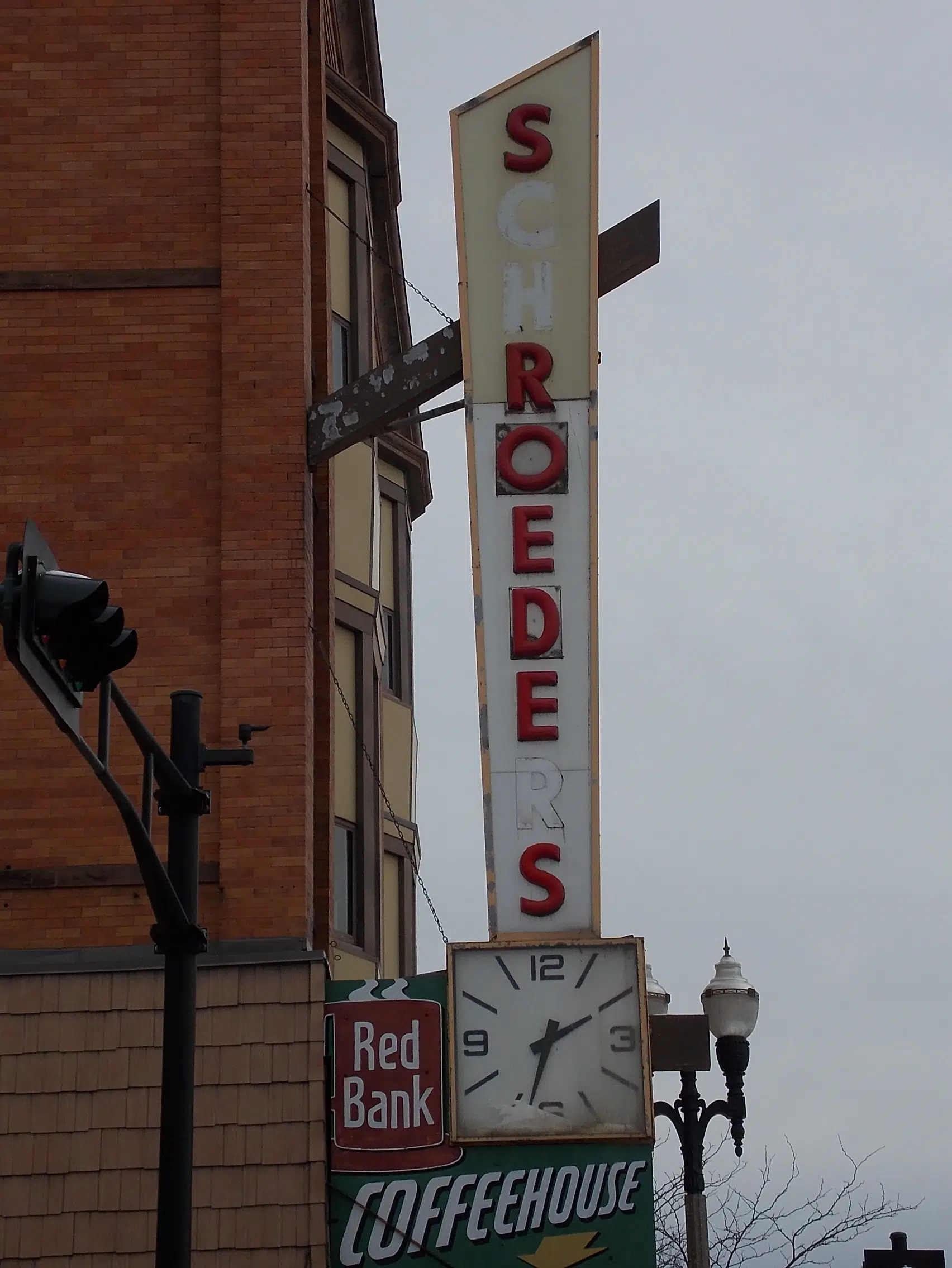 Schroeder’s Raising Money to Replace Historic Clock