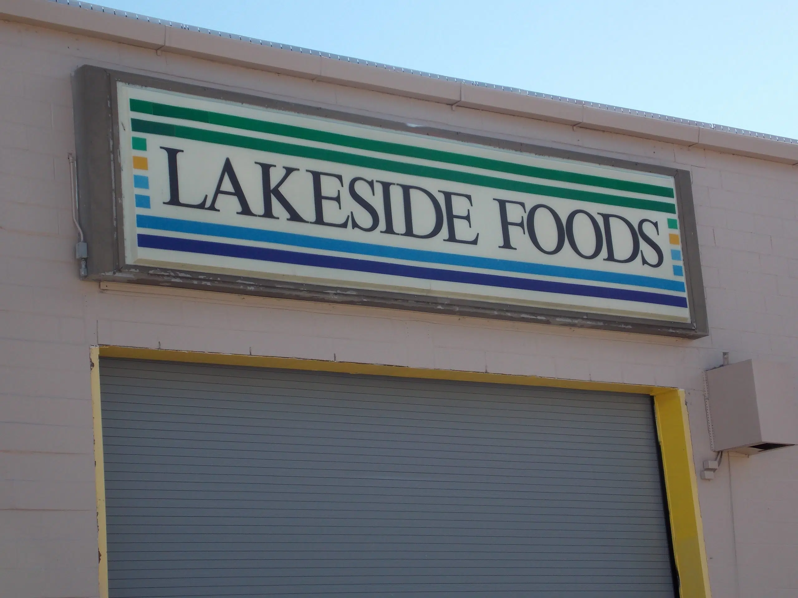 Lane Closure Near Lakeside Foods Expansion