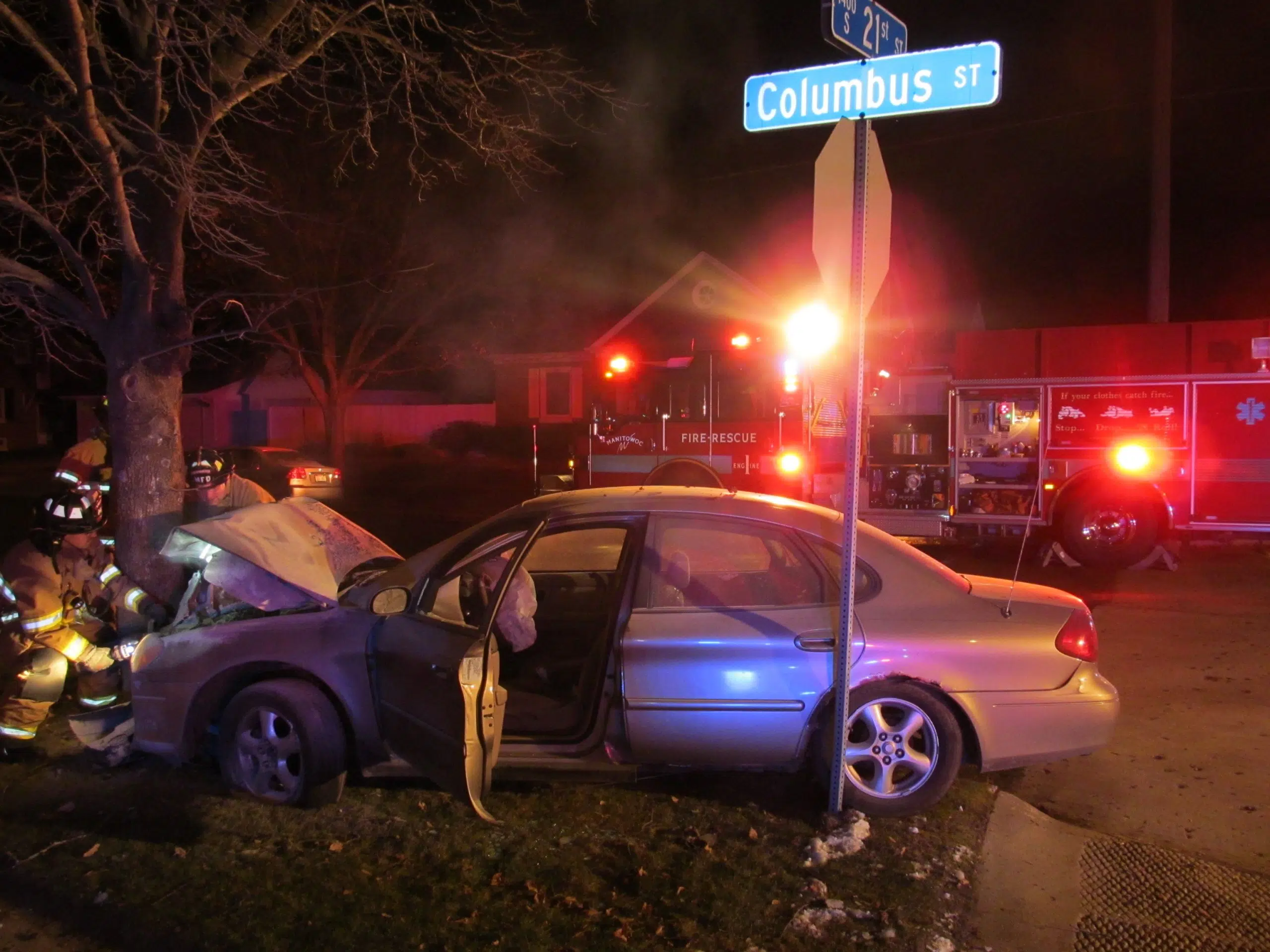 Three Injured After Vehicle Pursuit In Manitowoc