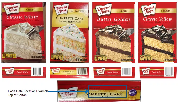 Duncan Hines Recalls Boxes Of Cake Mix That Could Be Contaminated