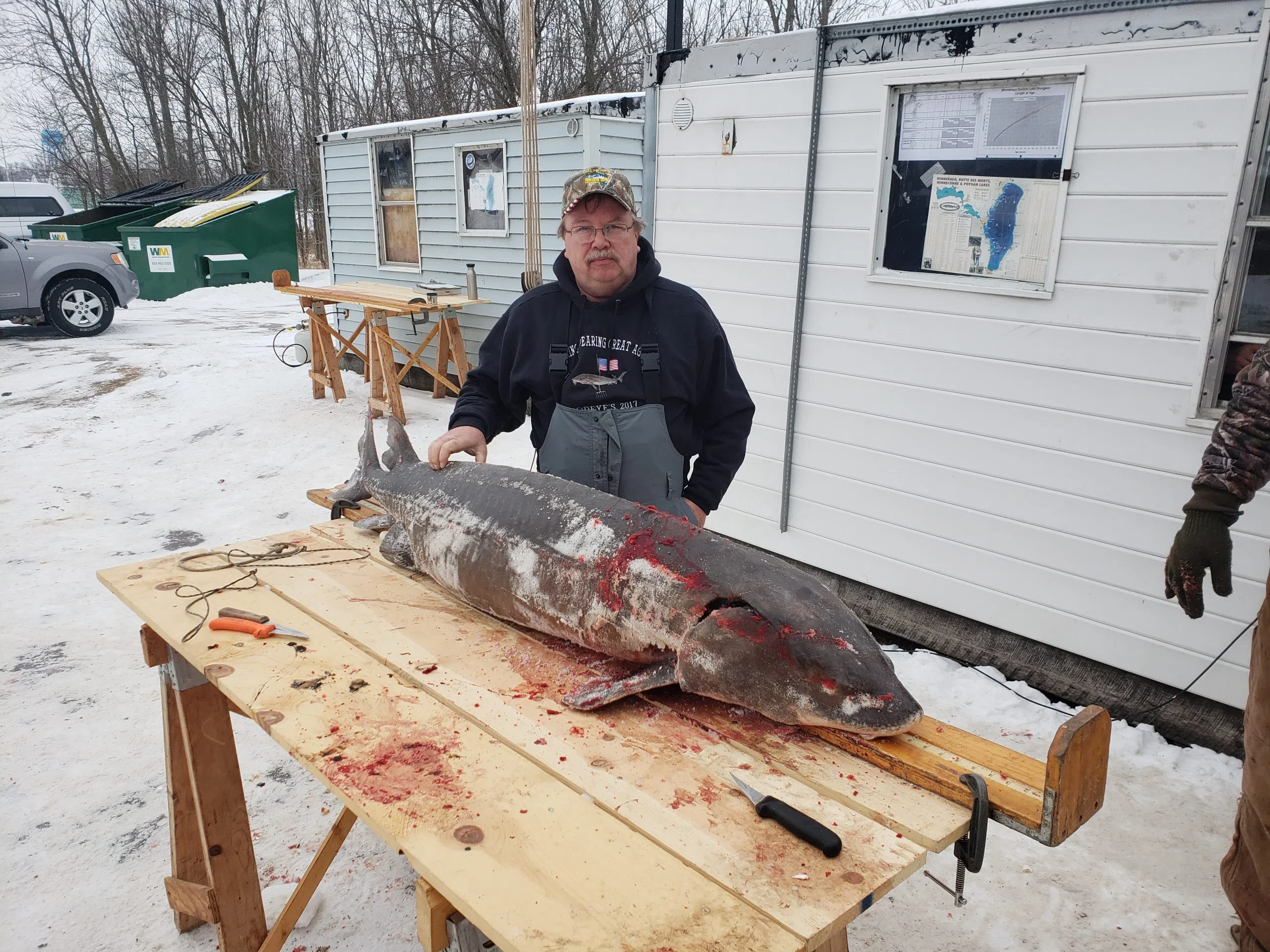 Opening Weekend for Winnebago System Sturgeon Spearing Results