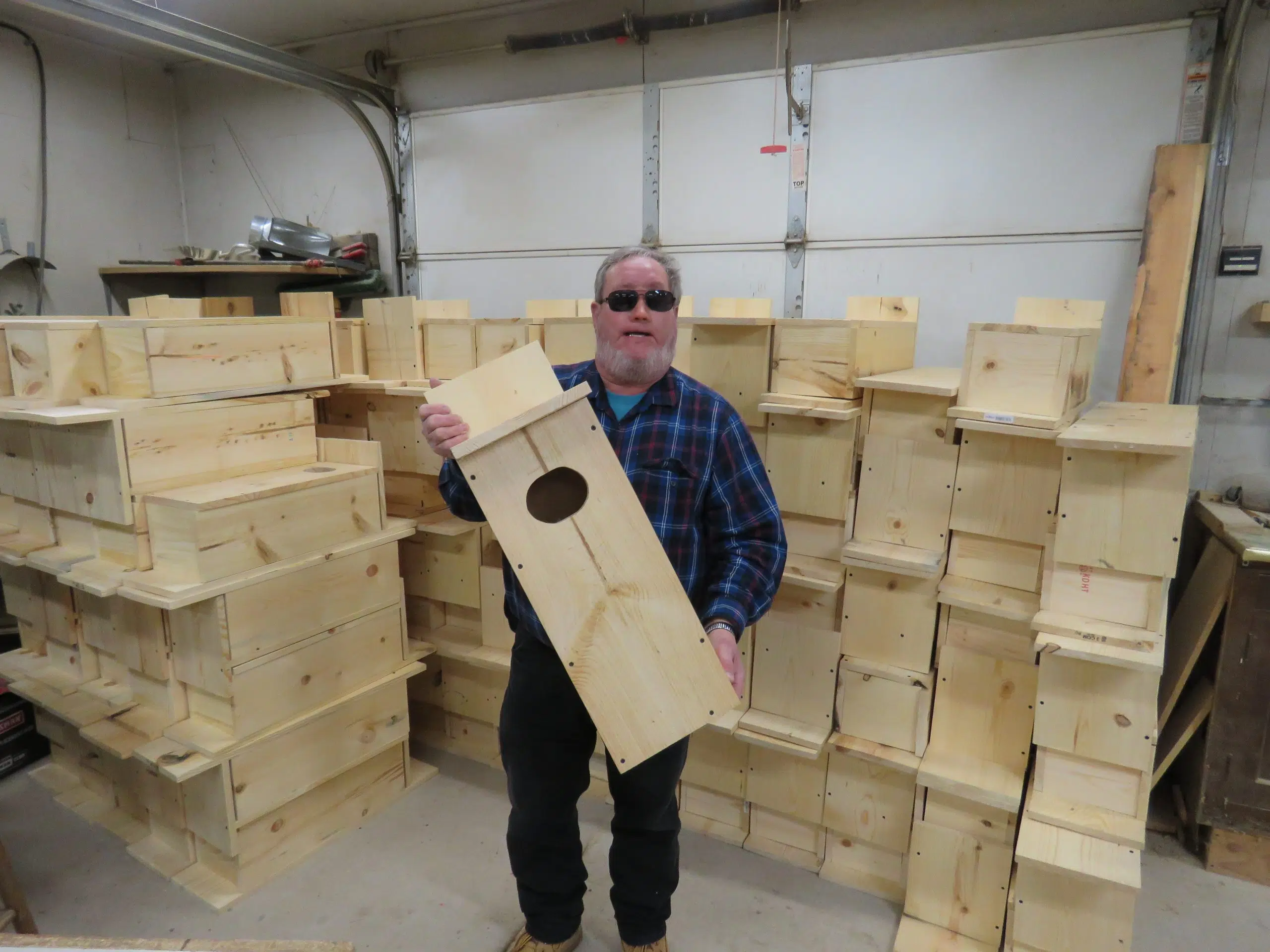 Local Man Doesn’t Let Blindness Hinder his Love of Nature