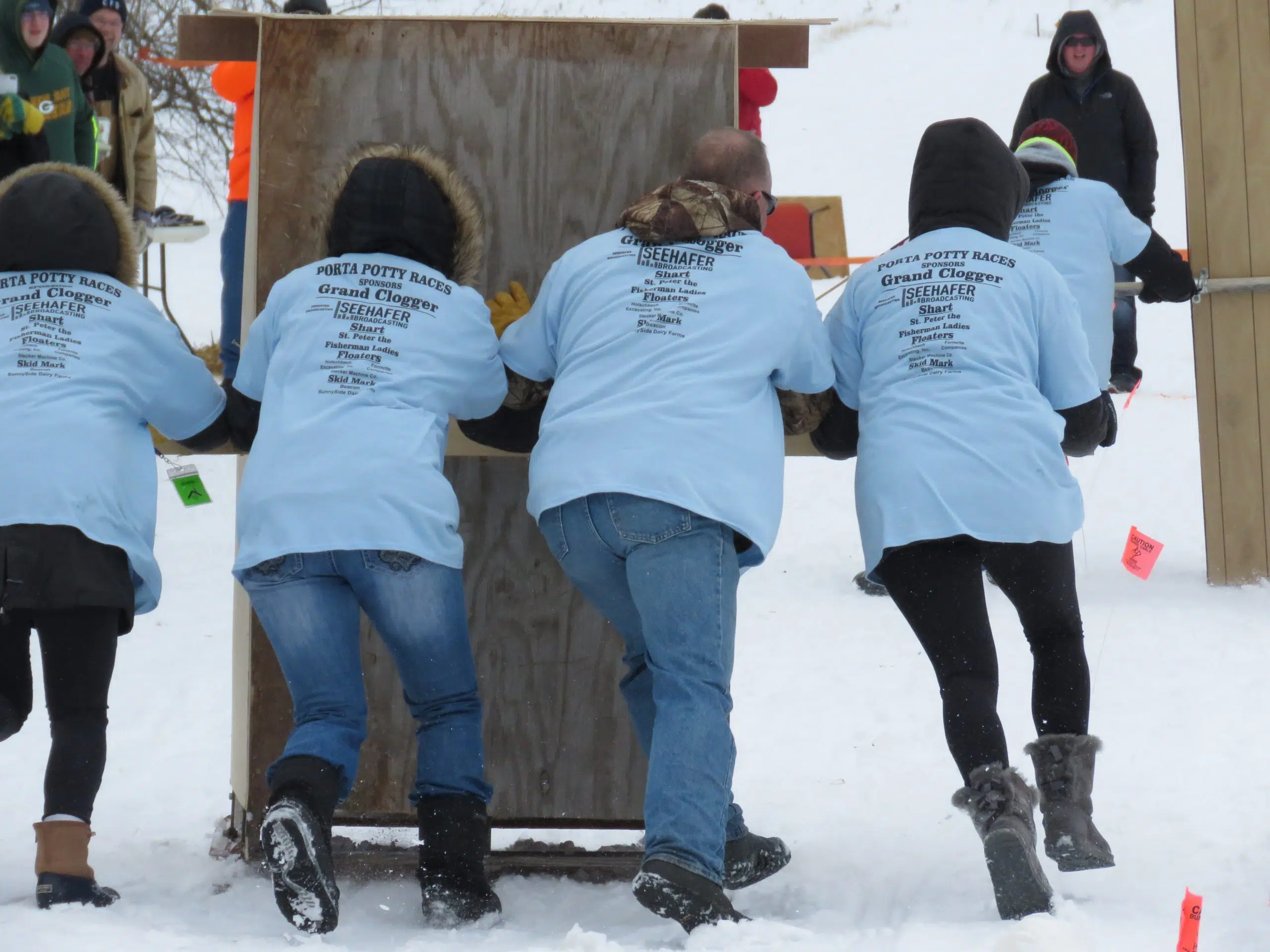 1st Annual Porta Potty Race Deemed a Success