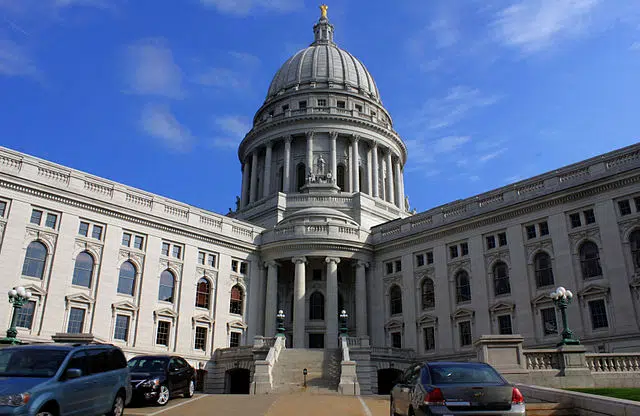 Smoke-Filled Room At Wisconsin Capitol Building - Not Like Old Days