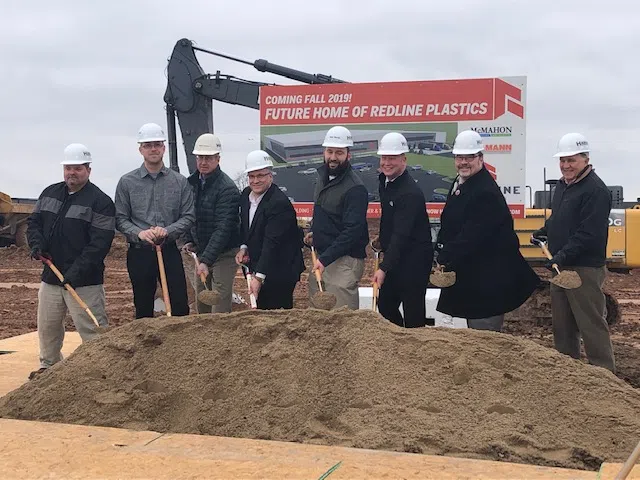 Redline Plastics Breaks Ground For Their Additional Manufacturing Facility