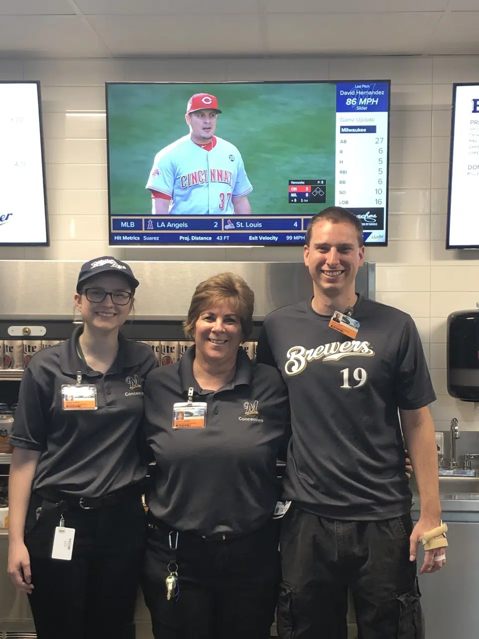 Family Creates Tradition of Spending Their Summers Working at Miller Park